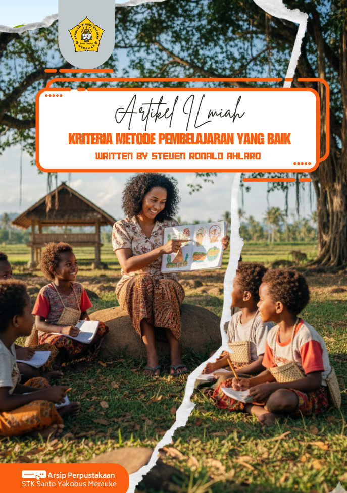 Cover Buku Kriteria Metode Pembelajaran yang Baik